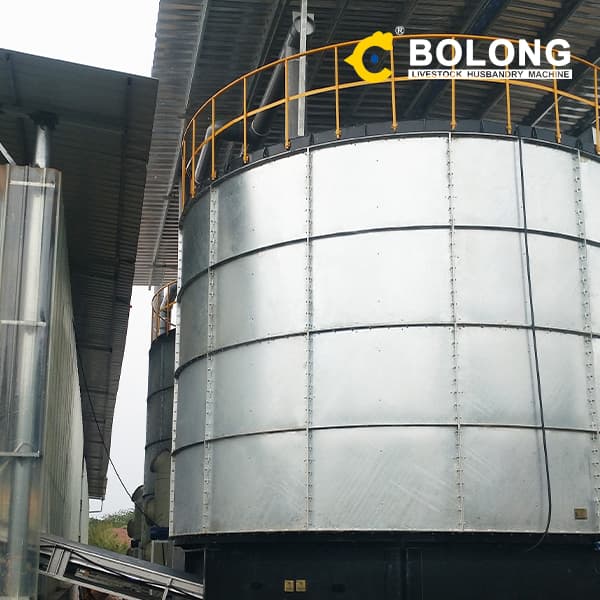 China chicken poop compost tank for farm use